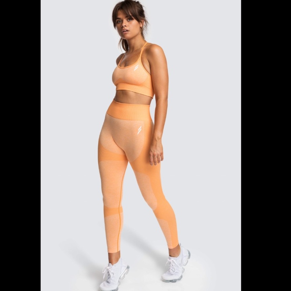 Impact Seamless Leggings - Orange, Pink, Lavender